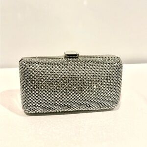Sondra Roberts Rhinestone Box Clutch